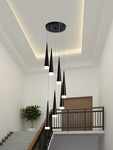 Превью фото №7  Подвесной светильник Светодиодный подвесной светильник Moderli V2362-PL Capital
