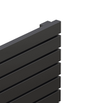 Превью фото №3  Радиатор Asthetik  Sigma H 60x30 1250 -4, Низ право, 9005 RAL черный мат