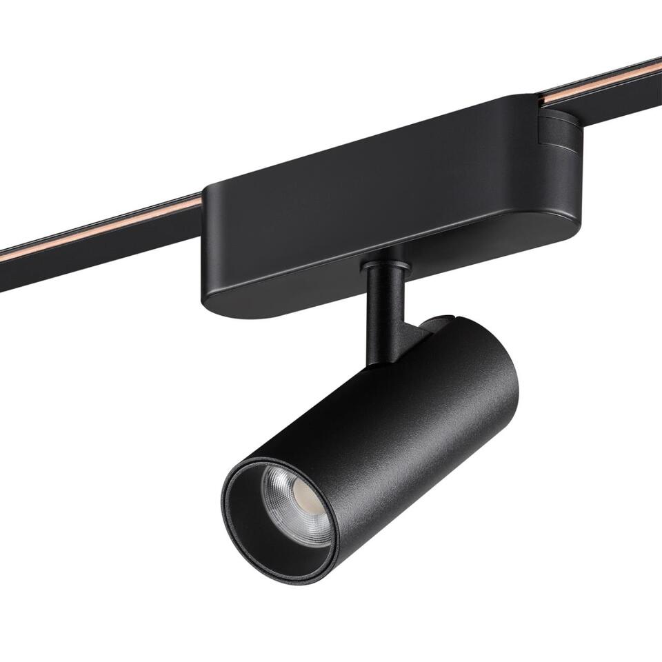Фото №8  NOVOTECH 359468 SHINO NT24 102 черный Трековый смарт-светильник для низковольтного шинопровода с двумя режимами работы IP20 LED 6W 24V 3000-6000K EASY
