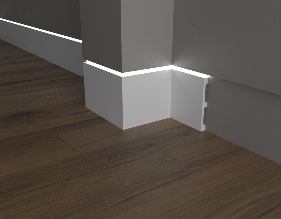 Фото №3  Плинтус Decor-dizayn DD710/Плинтус (120х13x2000мм)/15, шт