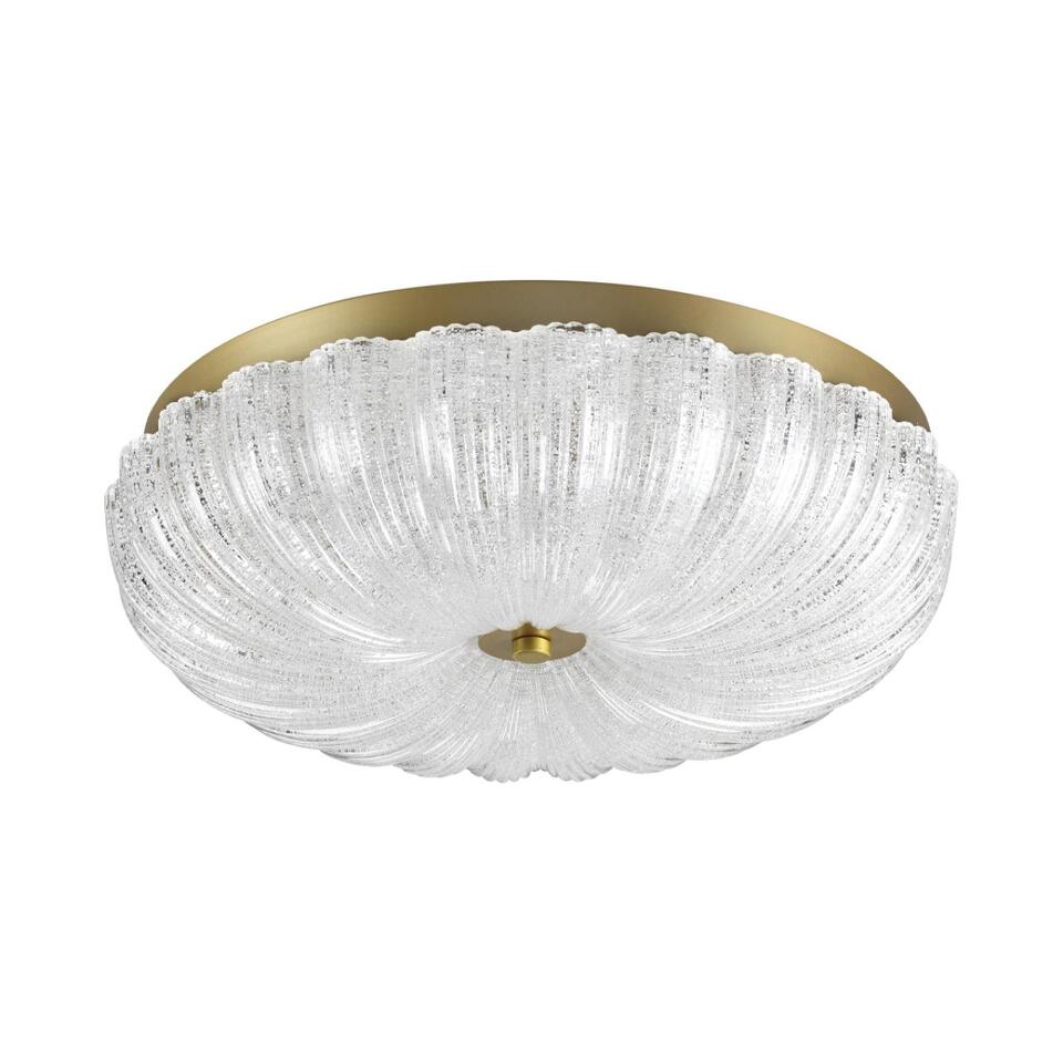 Фото №11  SONEX 7719/48L PIKO LED SN 567 Светильник металл/стекло/прозрачный/золотой LED 48Вт 3000-6500K D400 IP20 пульт ДУ TESORO