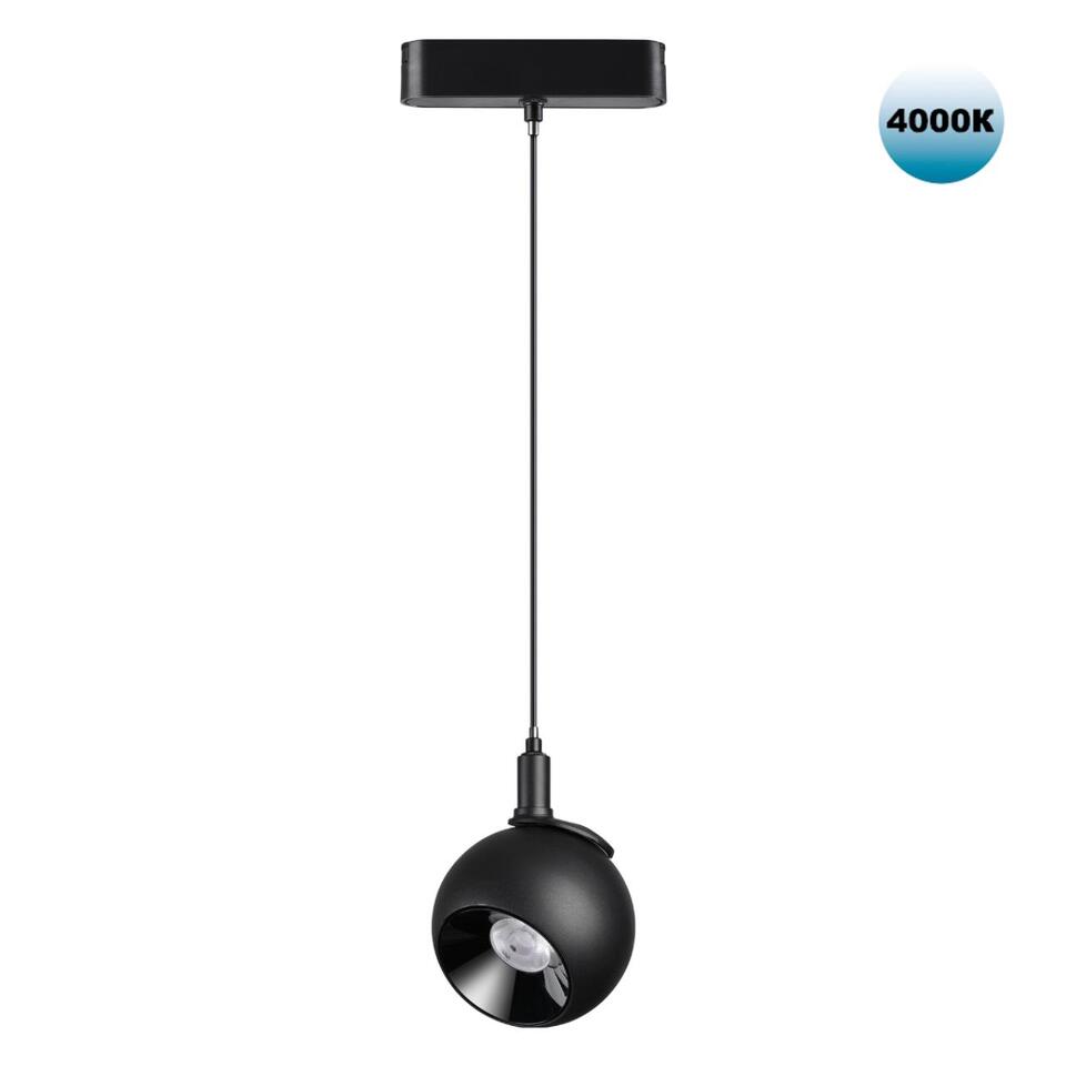 Фото №9  NOVOTECH 359098 SHINO NT23 190 черный Трековый светильник для низков. шинопровода IP20 LED 4000K 12W 48V 960Лм SMAL