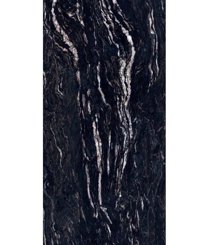 Фото №12  Плитка ABK Керамическая плитка SENSI GEMS TITANIUM BLACK LUX+ RET 60X120