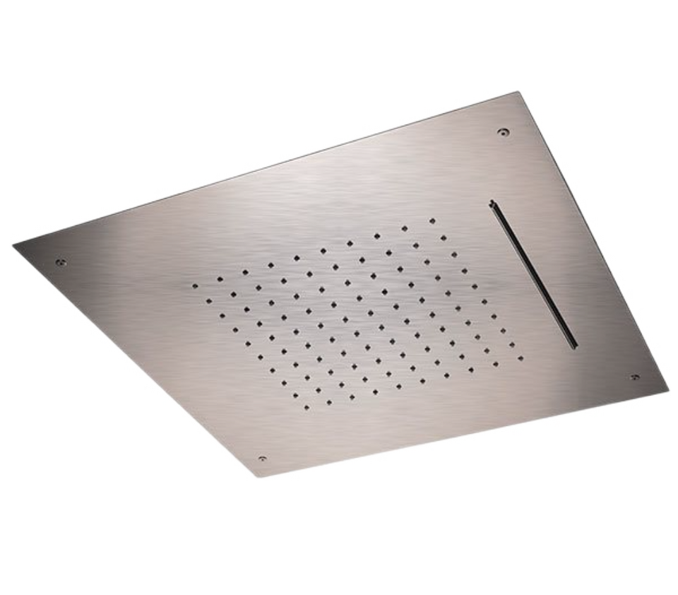 Фото №2  Верхний душ потолочный 50 см Remer INOX SS357SFS50C