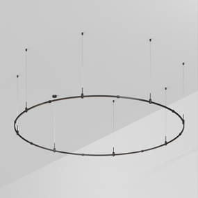 Фото Arlight Основание ART-APRIORI-ROUND-HANG-R3000 (BK) ( IP20 Металл, 3 года)