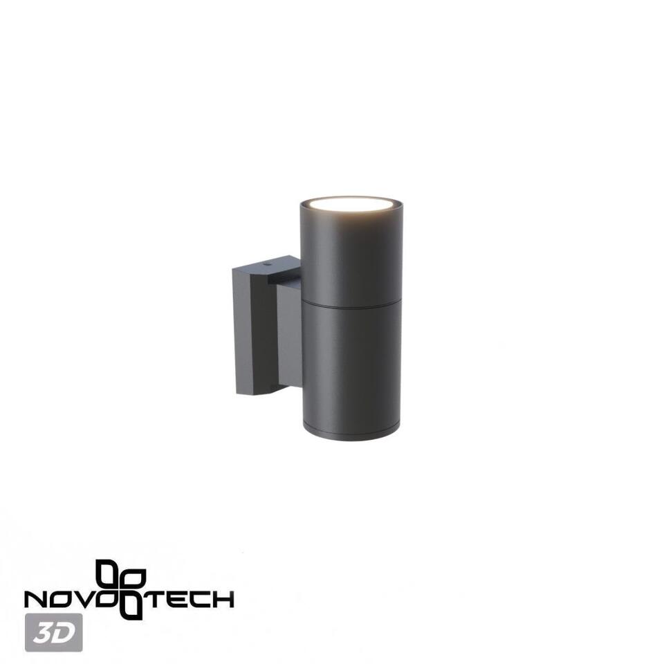 Фото №5  NOVOTECH 370985 STREET NT25 000 черный Светильник ландшафтный IP65 GU10 50W 100-240V LANDSCAPE