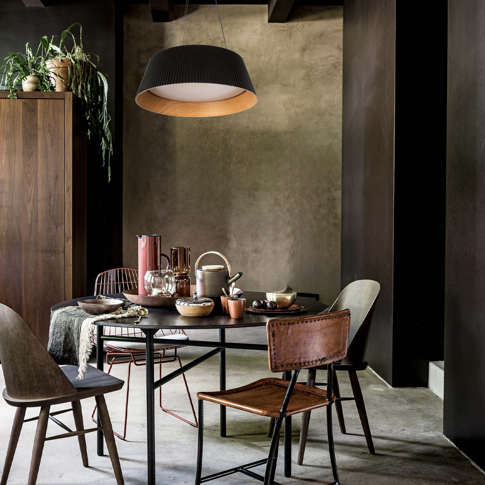 Фото №9  Подвесной светильник 10224P Black Подвесной светильник LOFT IT Evans