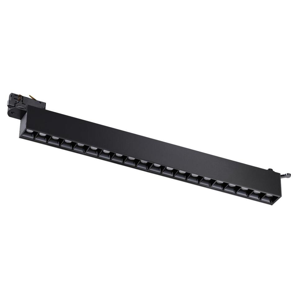 Фото №2  NOVOTECH 358845 PORT NT22 260 черный Светильник трехфазный трековый светодиодный IP20 LED 4000K 30W 220V ITER