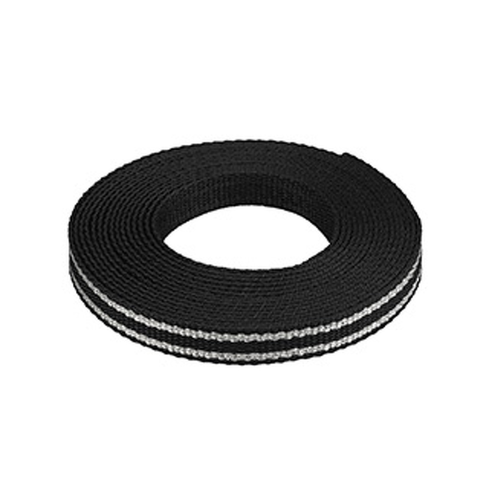 Фото №1  Arlight Ремень токопроводящий SL-LINE-W20-BELT 5m BLACK ( провод 2x0.5)