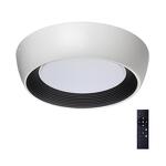 Превью фото №1  SONEX 7715/54L AVRA LED SN 590 Светильник металл/акрил/белый/черный LED 54Вт 3000-6500К D500 IP20 пульт ДУ CRONUS
