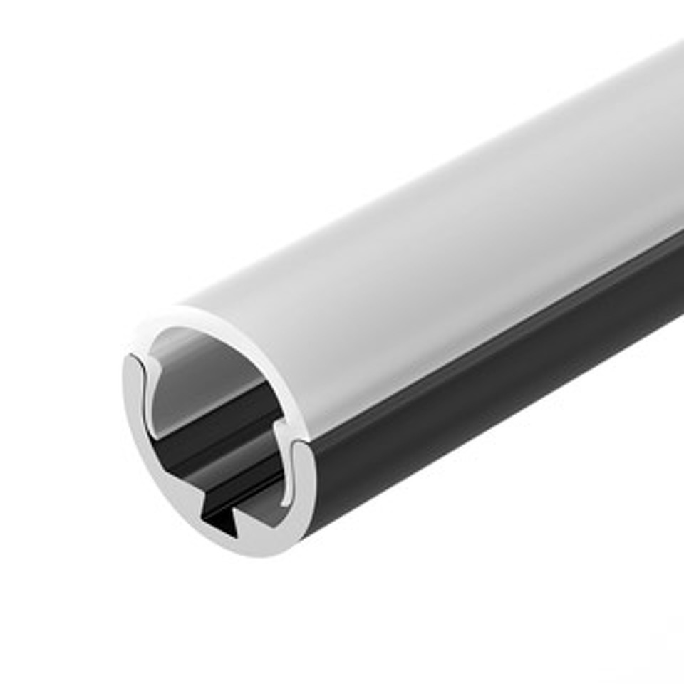 Фото №1  Arlight Профиль ROUND-D10.5-2000 ANOD BLACK ( Алюминий)