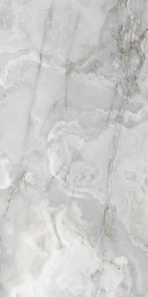 Фото №5  CASA DOLCE CASA Керамогранит ONYX&MORE SILVER ONYX GLO 6MM R 60x120