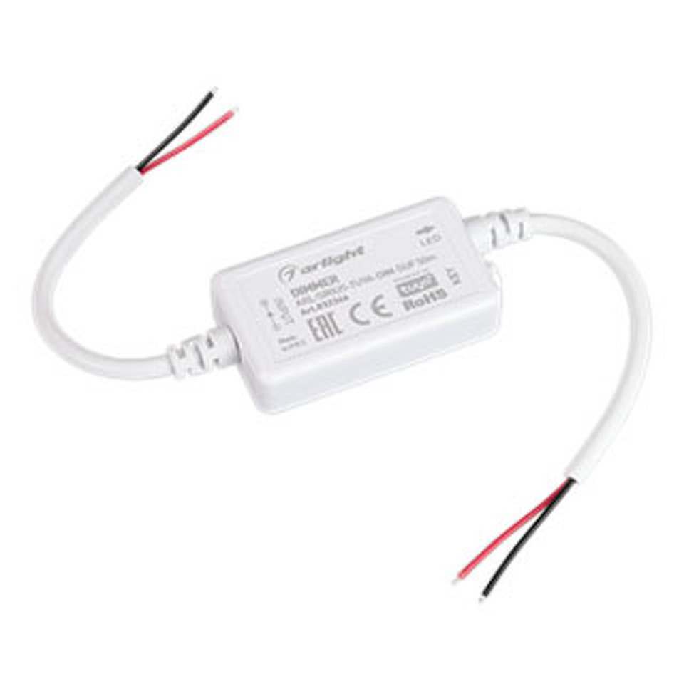 Фото №1  Arlight Диммер ARL-SIRIUS-TUYA-DIM-SUF Slim (12-24V, 1x6A, 2.4G) ( IP20 Пластик, 3 года)