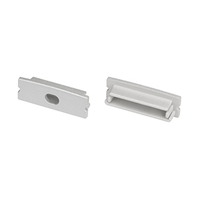 Фото Arlight Заглушка LINE-3010 SILVER с отверстием ( Пластик)