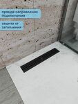 Превью фото №4  Watersense Eva 10х60 c решеткой черный