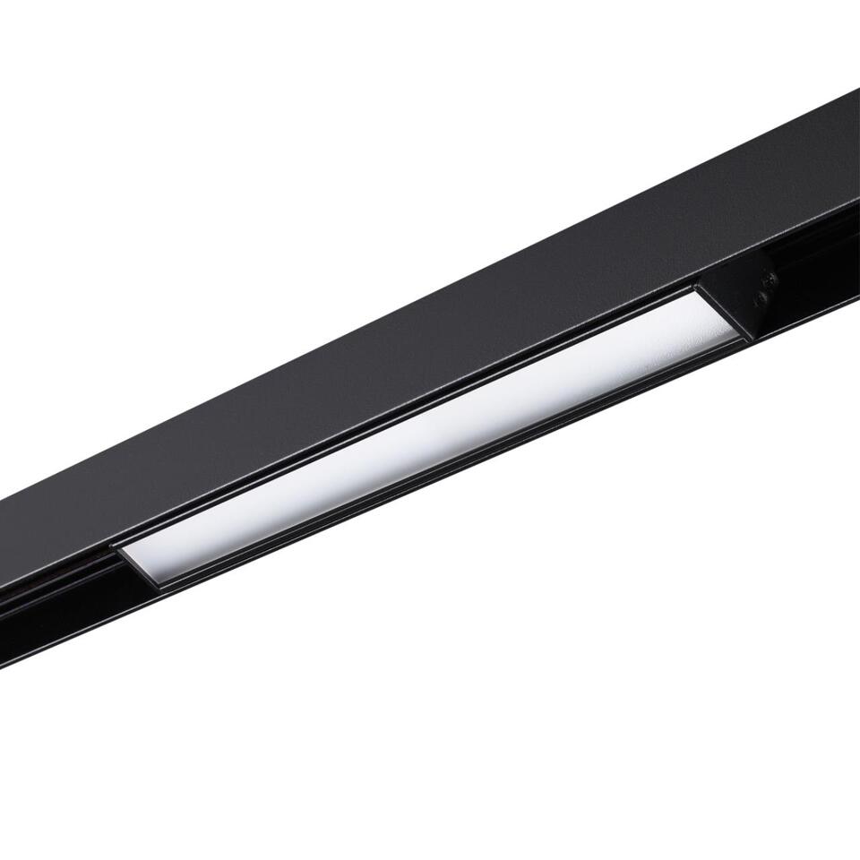 Фото №8  NOVOTECH 358410 SHINO NT20 152 черн Трековый светильник для низков. шинопровода IP20 LED 4000K 12W 48V FLUM