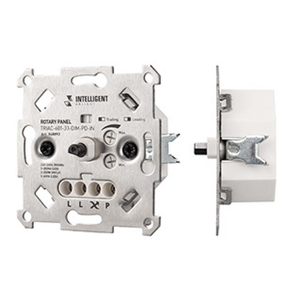 Фото №1  IARL INTELLIGENT ARLIGHT Роторная панель TRIAC-601-33-DIM-PD-IN (230V, 1x1A, Механизм) ( IP20 Металл, 3 года)
