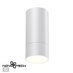 Превью фото №1  NOVOTECH 370864 OVER NT22 416 белый Светильник накладной IP20 GU10 9W 220V SLIM