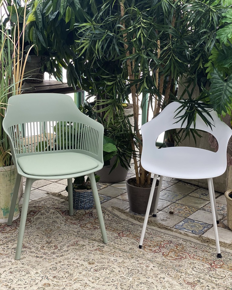 Фото №10  Стул Lady пластик белый