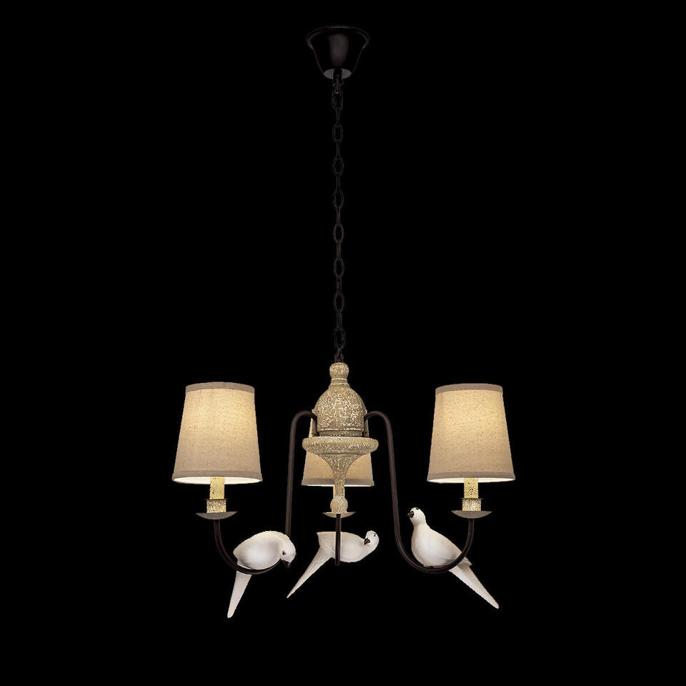Фото №3  Люстра LOFT1029A-3 Подвесная люстра LOFT IT Birds