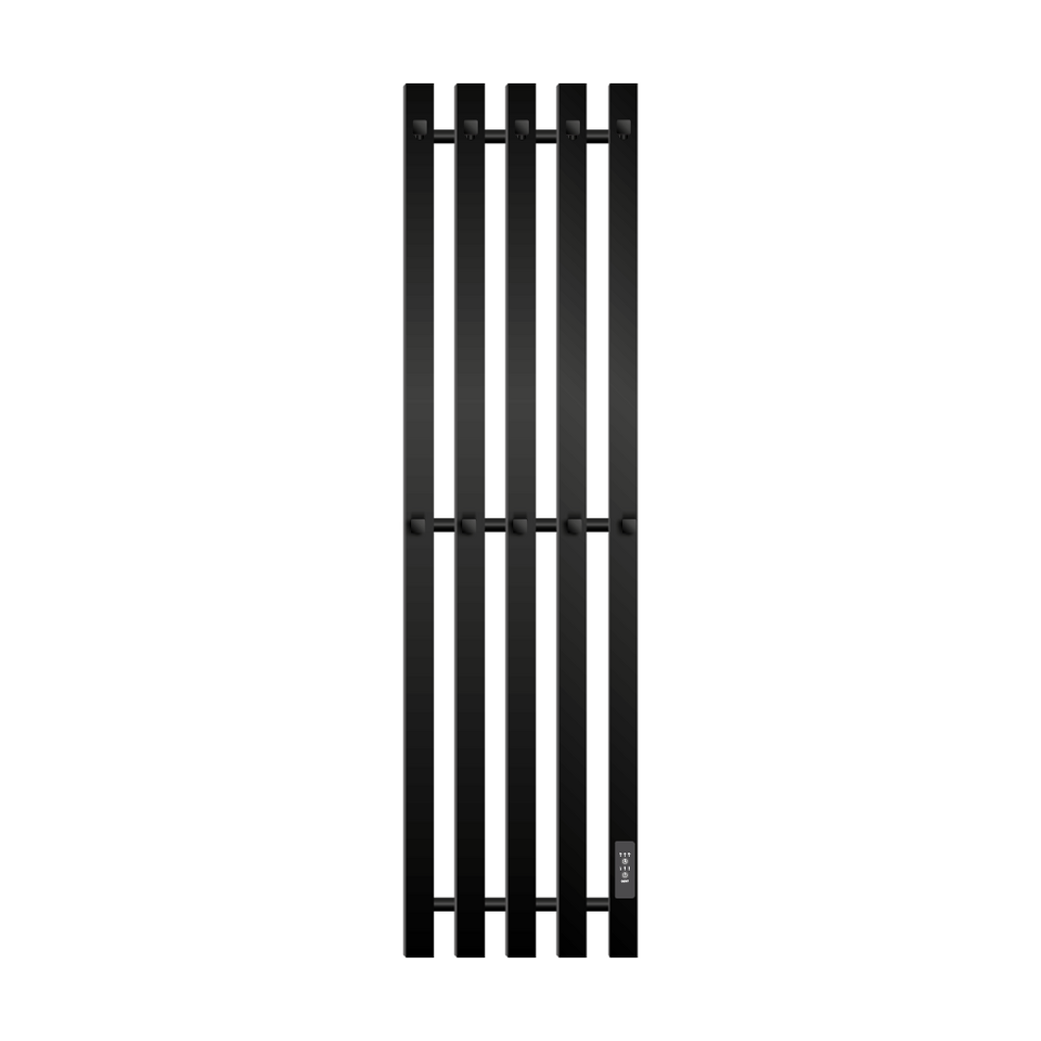 Фото №1  Полотенцесушитель Полотенцесушитель электрический Primoclima Sol Q E Black 100*24 5
