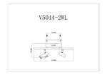 Превью фото №3  Подвесной светильник Светодиодный спот Moderli V5044-2WL Right