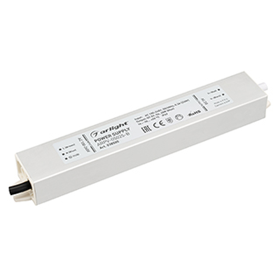 Фото №1  Arlight Блок питания ARPV-05025-B (5V, 5.0A, 25W) ( IP67 Металл, 3 года)