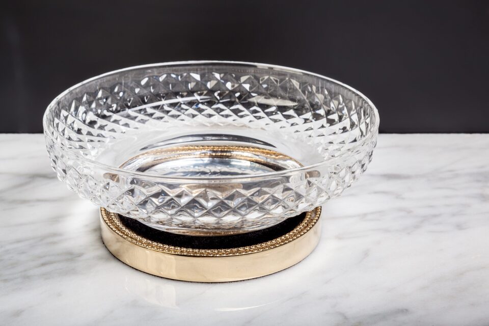 Фото №2  Boheme Мыльница ЗОЛОТО Crystal Luxury Options