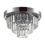Превью фото №2  Люстра LUMION 8266/4C CLASSI LN26 120 хром/хрусталь металл/прозрачный Люстра потолочная Е14 4*40W 220V ZAHA