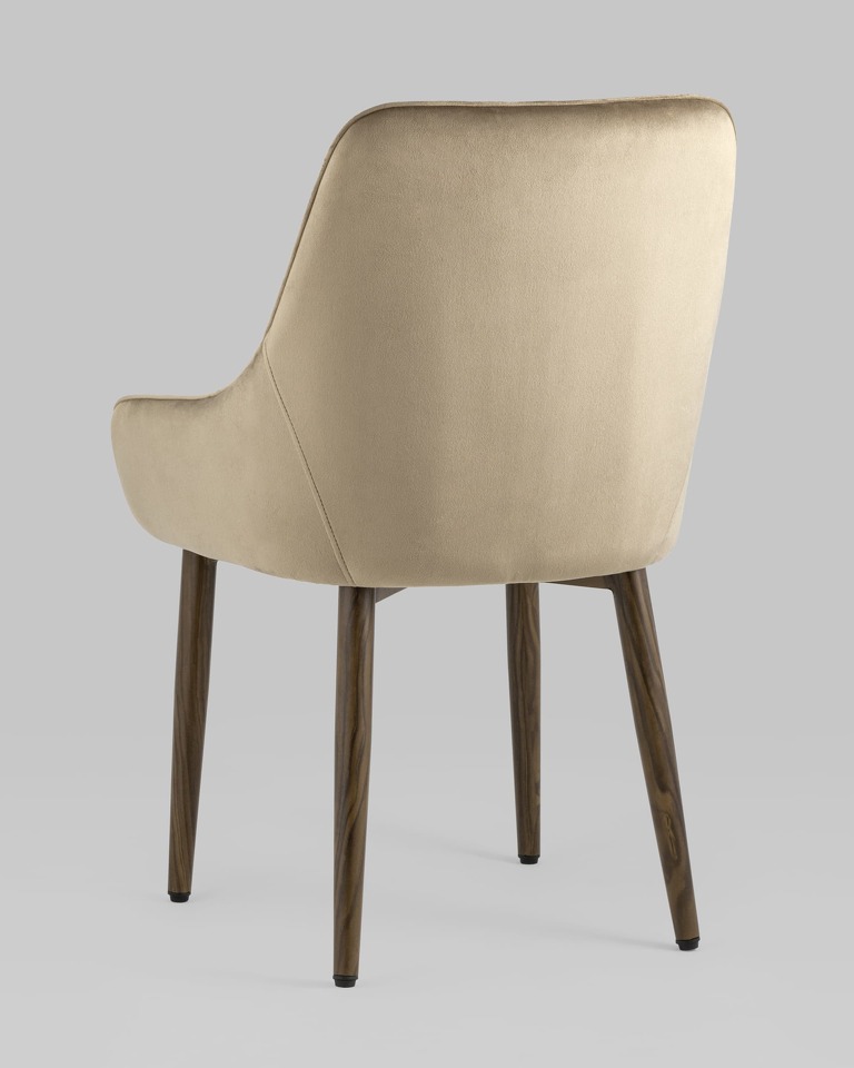 Фото №8  Стул Диана велюр бежевый 4 шт