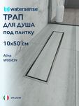 Превью фото №1  Watersense Alina 10х50 нержавеющая сталь