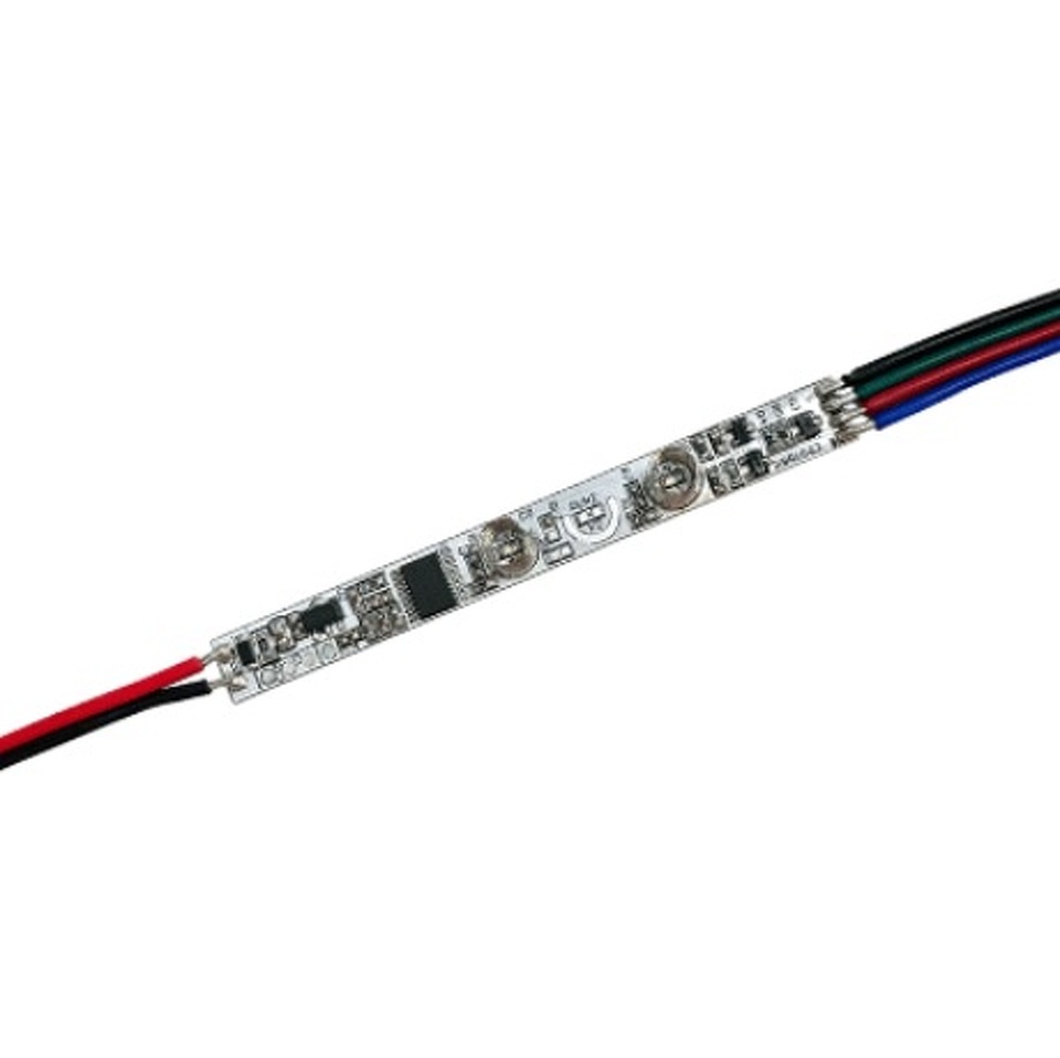 Фото №1  IARL INTELLIGENT ARLIGHT Диммер SMART-PWM-103-12-RGB-IN (5-24V, 3x1.5A, 2-button, SENS) ( Контроллер)