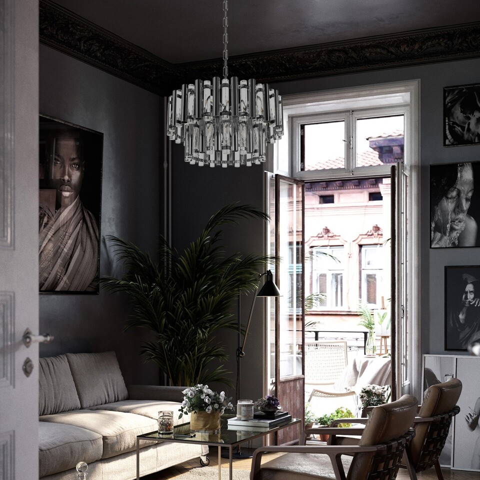 Фото №9  Подвесной светильник 10438/8 Подвесной светильник LOFT IT Boucle