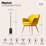Превью фото №10  Торшер Напольный светильник (торшер) Maytoni MOD178FL-L11B3K