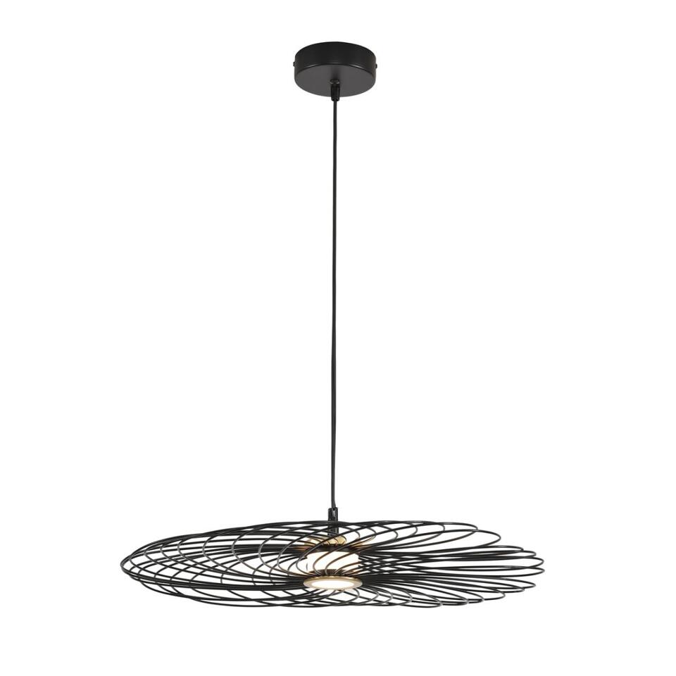 Фото №7  Подвесной светильник LUMION 8379/10L LEDIO LN26 299 черный, металл/акрил Подвес LED 10W 3000K 220V CAMOMILE