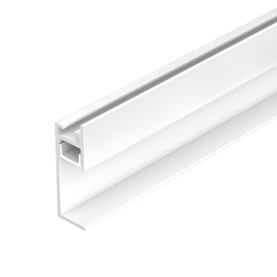 Фото №1  Arlight Профиль PLINTUS-H35-F-2000 WHITE ( Алюминий)