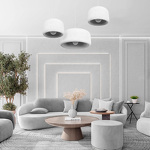 Превью фото №5  Подвесной светильник 10252/500 White Подвесной светильник LOFT IT Stone