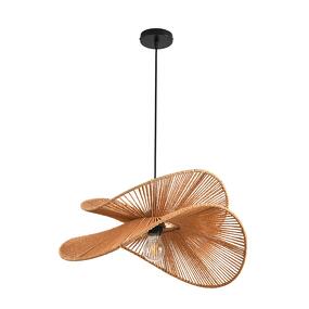 Фото LUMION 8381/1 ECO LN26 320 черный/бежевый, металл/джутовый шнур Подвес E27 40W 220V ROPE