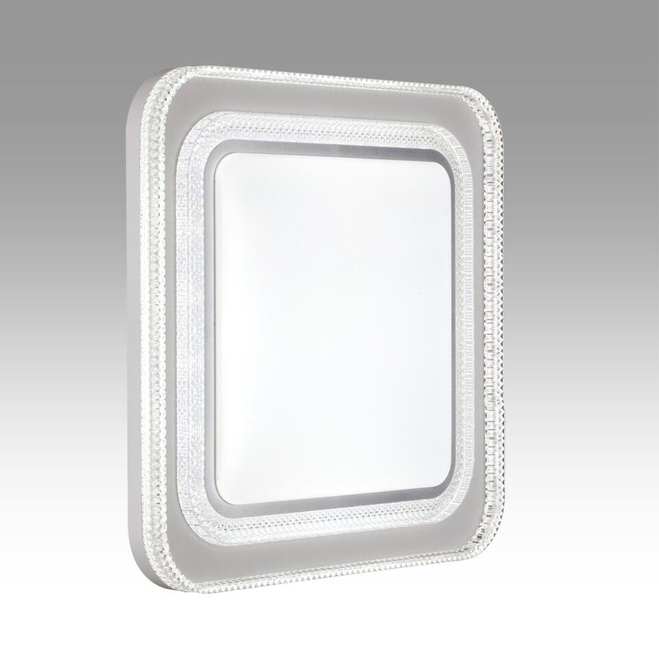 Фото №8  SONEX 7685/EL MARON SN 181 Светильник пластик/серебристый LED 70Вт 3000-6000K 490х490 IP43 пульт ДУ SUZY SILVER