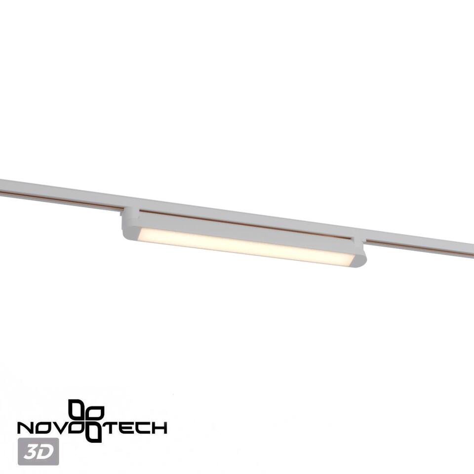 Фото №8  NOVOTECH 359798 PORT NT25 264 белый Светильник однофазный трехжильный трековый с переключ. цв. температуры IP20 LED 24W 180-265V 2700К/3200К/4000К ITER