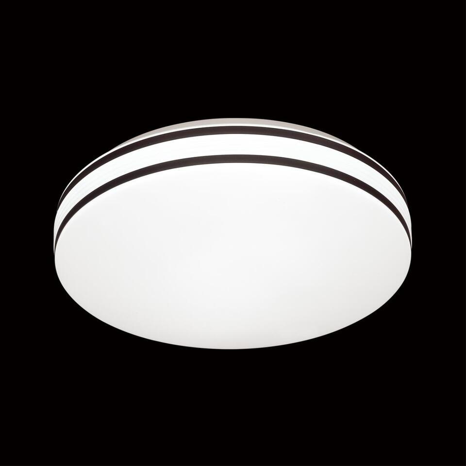 Фото №4  SONEX 3056/DL COLOR SN 000 Светильник пластик/белый/черный LED 48Вт 3000-6500К D390 IP43 пульт ДУ/RGB/LampSmart LOBIO RGB