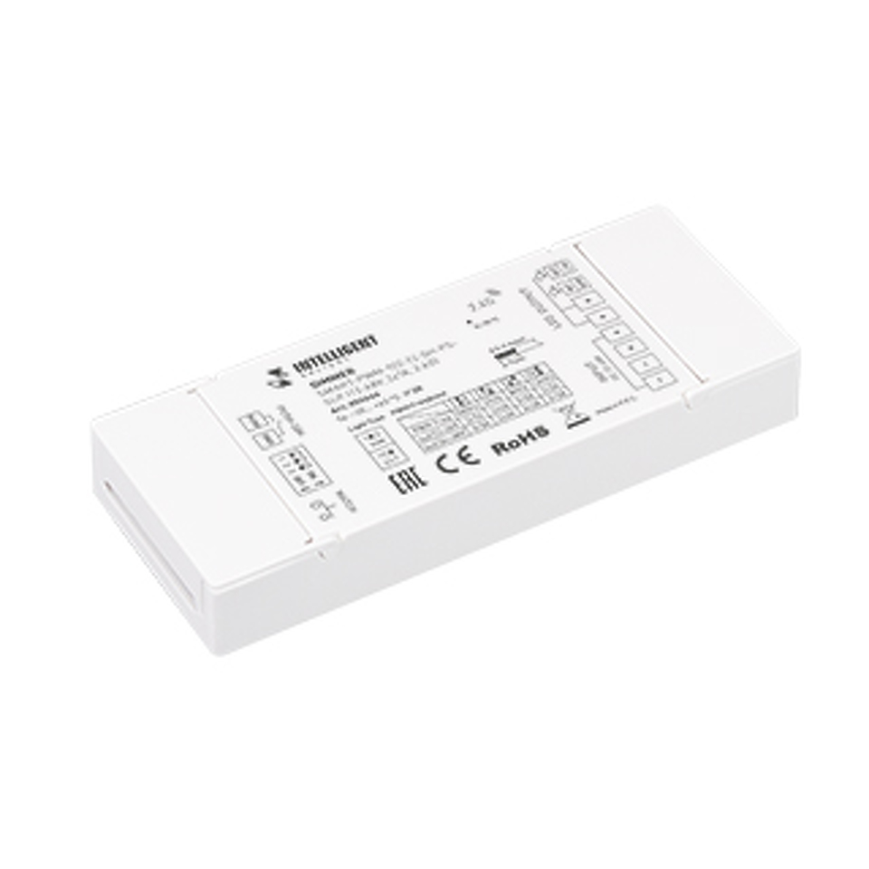 Фото №1  IARL INTELLIGENT ARLIGHT Диммер SMART-PWM-102-72-SH-PS-SUF (12-48V, 2x7A, 2.4G) ( Контроллер)