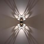 Превью фото №5  NOVOTECH 359537 STREET NT25 000 черный Светильник ландшафтный настенный IP65 LED 2*5W 3000К 100-240V NETZ