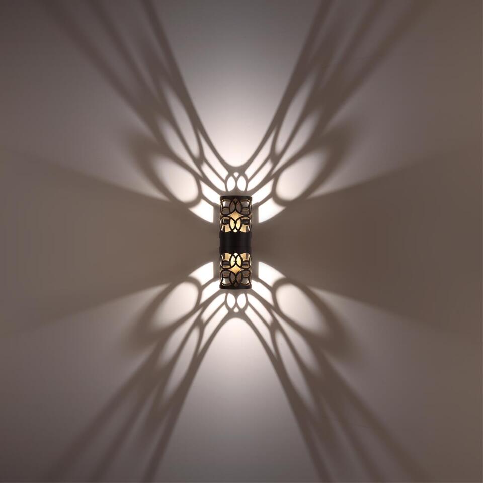 Фото №7  NOVOTECH 359537 STREET NT25 000 черный Светильник ландшафтный настенный IP65 LED 2*5W 3000К 100-240V NETZ