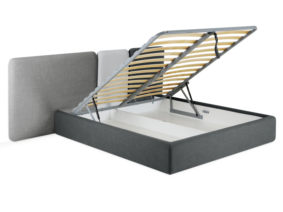 Фото №7  Кровать OGOGOHOME Кровать Atessa с подъемным механизмом