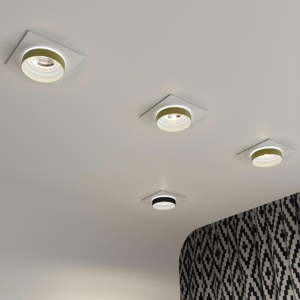 Фото №3  NOVOTECH 370787 SPOT NT21 528 белый/золото Светильник встраиваемый влагозащищенный GU10 9W 220V WATER