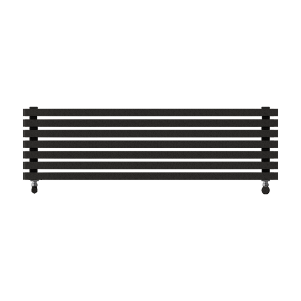 Фото №1  Радиатор Радиатор КЗТО QUADRUM 60 H 1500-7 RAL 1T183S7026 графитовый серый муар