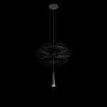 Превью фото №2  Подвесной светильник 10141B/400 Black Подвесной светильник LOFT IT Star