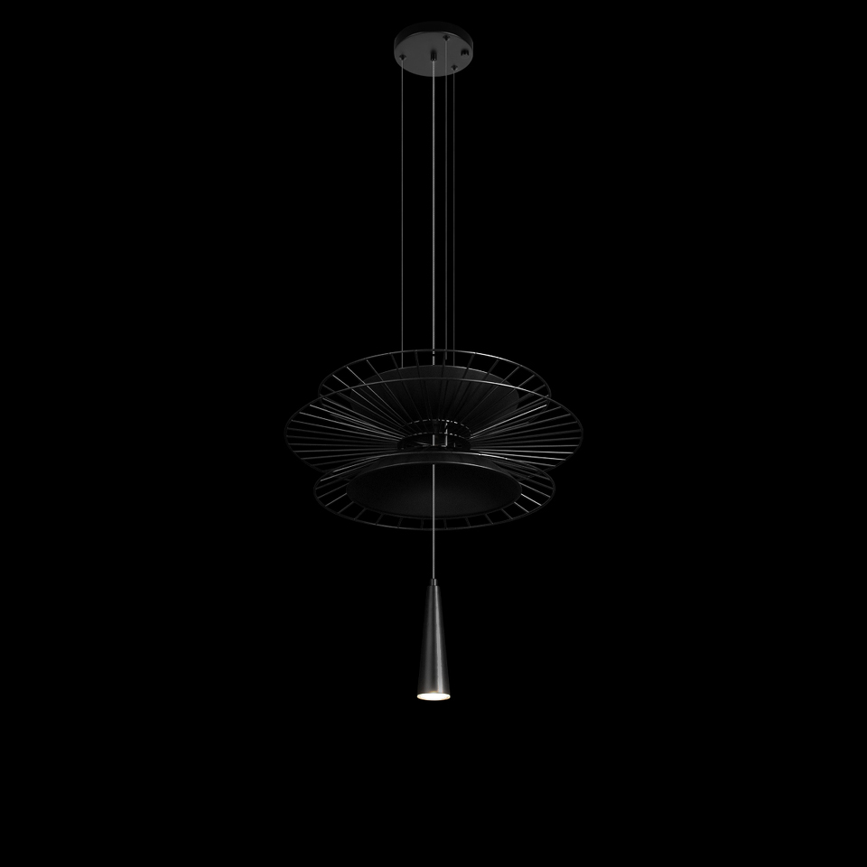 Фото №7  Подвесной светильник 10141B/400 Black Подвесной светильник LOFT IT Star