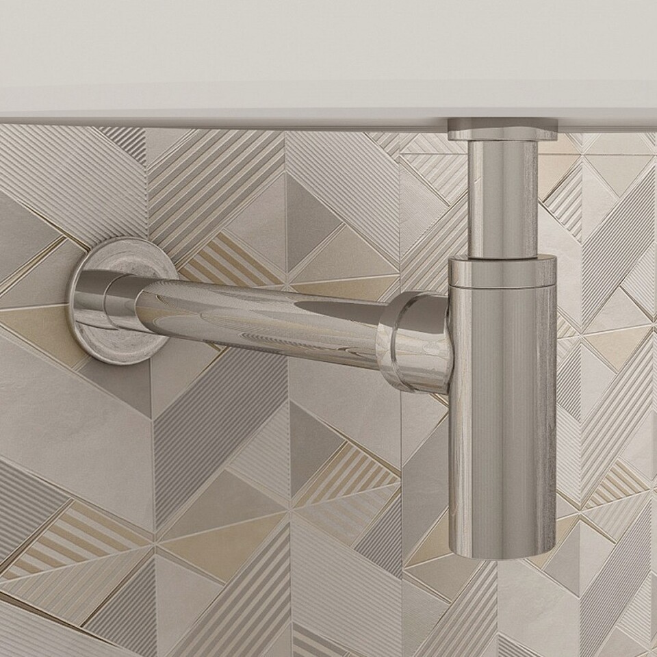 Фото №8  Watersense Сифон для раковины, хром T140102